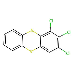 1,2,3-Trichlorothianthrene structure