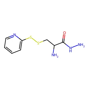 S-(2-thiopyridyl)cysteine hydrazide structure
