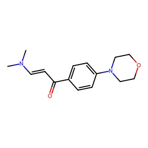 3-Dimethylamino-4'-morpholinoacrylophenone structure