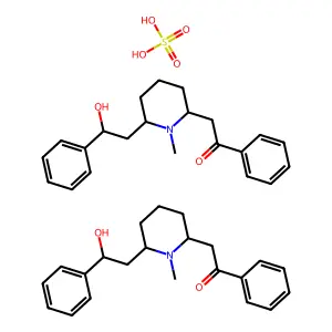 Lobeline Sulfate structure
