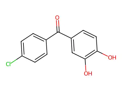 (4-Chlorophenyl)(3,4-difluorophenyl)methanol structure