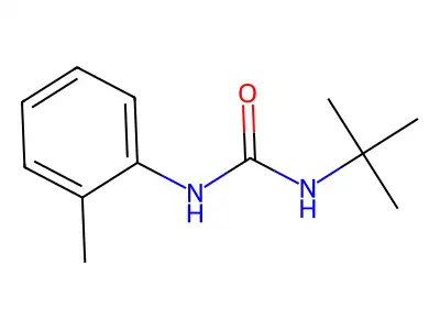 1-Tert-butyl-3-(2-methylphenyl)urea structure