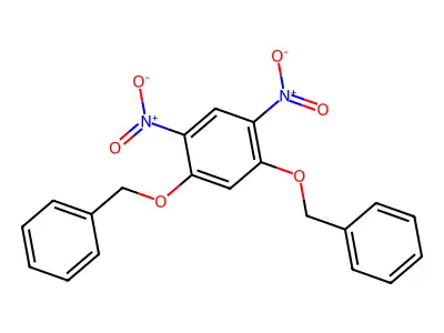 1,3-Dibenzyloxy-4,6-dinitrobenzene structure