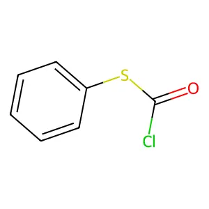 Carbonochloridothioic acid, S-phenyl ester structure