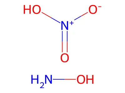Hydroxylamine, nitrate structure