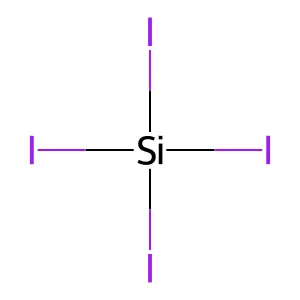 Silicon tetraiodide structure