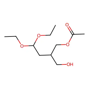 2-(2,2-Diethoxyethyl)-1,3-propanediol monoacetate structure