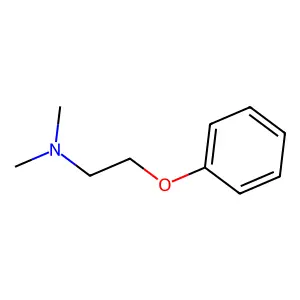 (2-Dimethylaminoethoxy)benzene structure