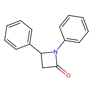 1,4-Diphenyl-2-azetidinone structure