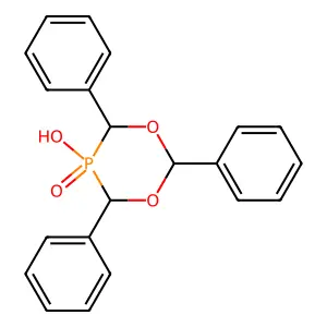 5-Hydroxy-2,4,6-triphenyl-1,3,5lambda~5~-dioxaphosphinan-5-one structure