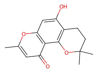 Allopeucenin structure