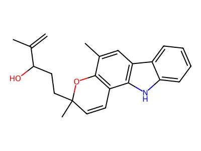 Murrayamine C structure