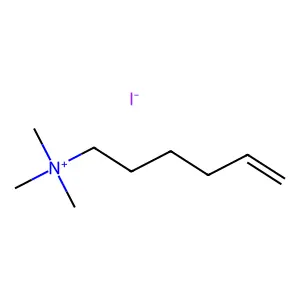 Ammonium, 5-hexenyltrimethyl-, iodide structure