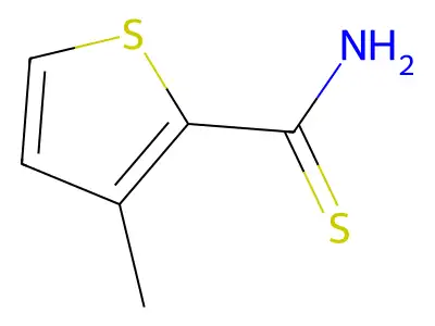 3-Methylthiophene-2-carbothioamide structure