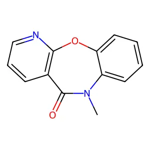 6-Methyl-pyrido(2,3-b)(1,5)benzoxazepin-5(6H)-one structure