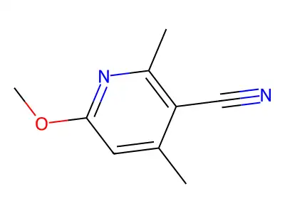 6-Methoxy-2,4-dimethylpyridine-3-carbonitrile structure