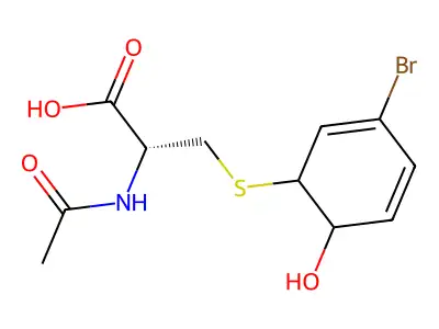 3,4-Premercapturic acid structure
