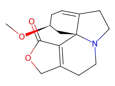 Cocculolidine structure