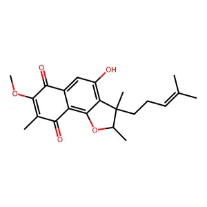 Furaquinocin C structure
