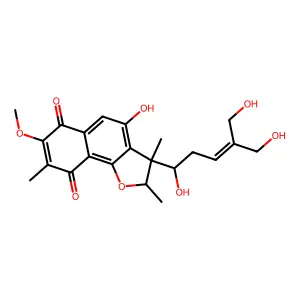 Furaquinocin H structure