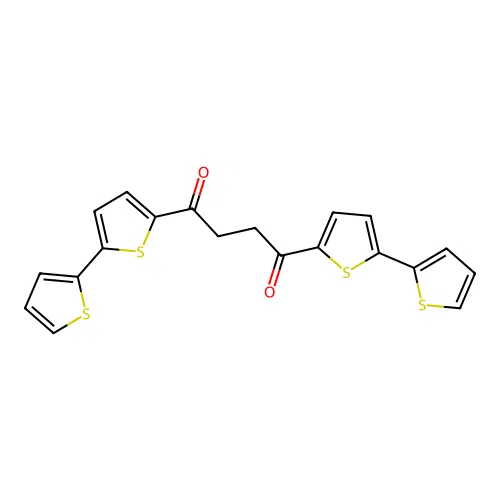 1,4-Bis(5-thiophen-2-ylthiophen-2-yl)butane-1,4-dione structure