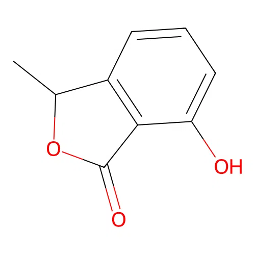 1(3H)-Isobenzofuranone, 7-hydroxy-3-methyl- structure