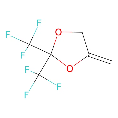 2,2-Bis(trifluoromethyl)-4-methylene-1,3-dioxolane structure