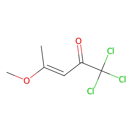 1,1,1-Trichloro-4-methoxypent-3-en-2-one structure