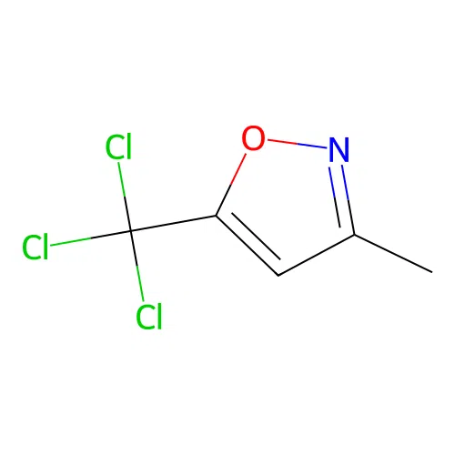 InChI=1/C5H4Cl3NO/c1-3-2-4(10-9-3)5(6,7)8/h2H,1H structure