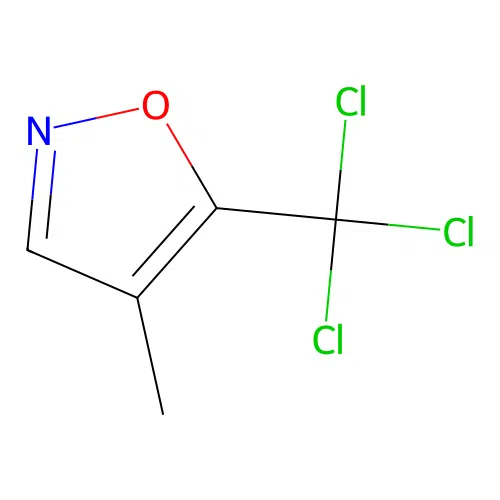 InChI=1/C5H4Cl3NO/c1-3-2-9-10-4(3)5(6,7)8/h2H,1H structure