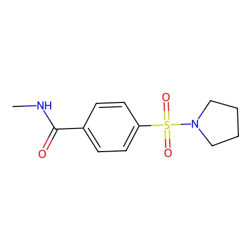 n-Methyl-4-(pyrrolidin-1-ylsulfonyl)benzamide structure