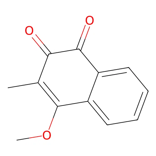 4-Methoxy-3-methyl-1,2-naphthalenedione structure