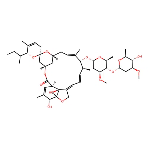13-epi-Avm B1 hydrate structure