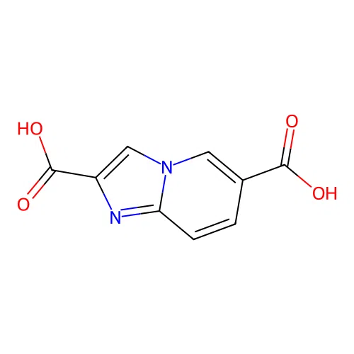 Imidazo[1,2-a]pyridine-2,6-dicarboxylic acid structure