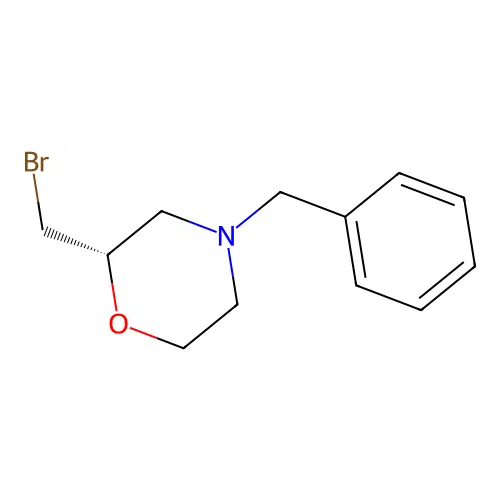 (2S)-4-benzyl-2-(bromomethyl)morpholine structure