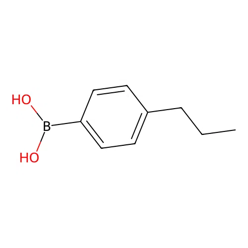 (4-Propylphenyl)boronic acid structure