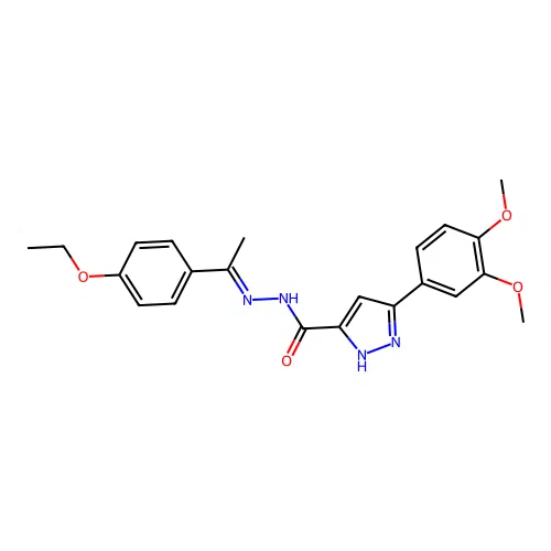 C22H24N4O4 structure