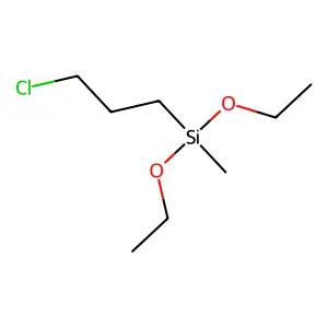 (3-Chloropropyl)diethoxymethylsilane structure