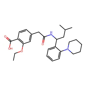 Repaglinide structure