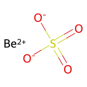 Beryllium Sulfate structure