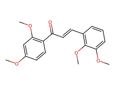 3-(2,3-Dimethoxyphenyl)-1-(2,4-dimethoxyphenyl)prop-2-en-1-one structure