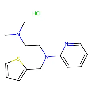 Methapyrilene Hydrochloride structure