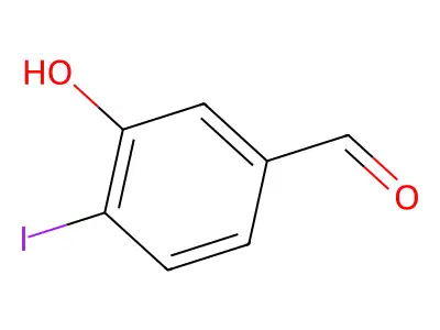 3-Hydroxy-4-iodobenzaldehyde structure