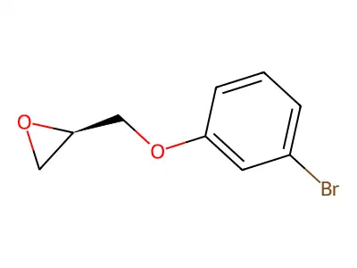 2-[(3-Bromophenoxy)methyl]oxirane structure
