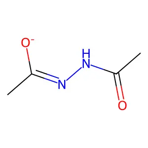 N-acetylethanehydrazonate structure