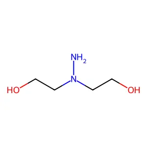2,2'-Hydrazinylidenebis(ethanol) structure