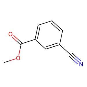 Benzoic acid, 3-cyano-, methyl ester structure