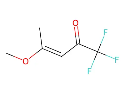 (3E)-1,1,1-trifluoro-4-methoxypent-3-en-2-one structure