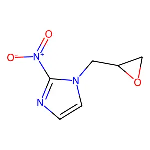 1-(2,3-Epoxypropyl)-2-nitroimidazole structure
