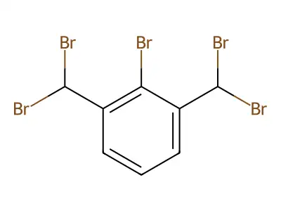 2-Bromo-1,3-bis-dibromomethyl-benzene structure